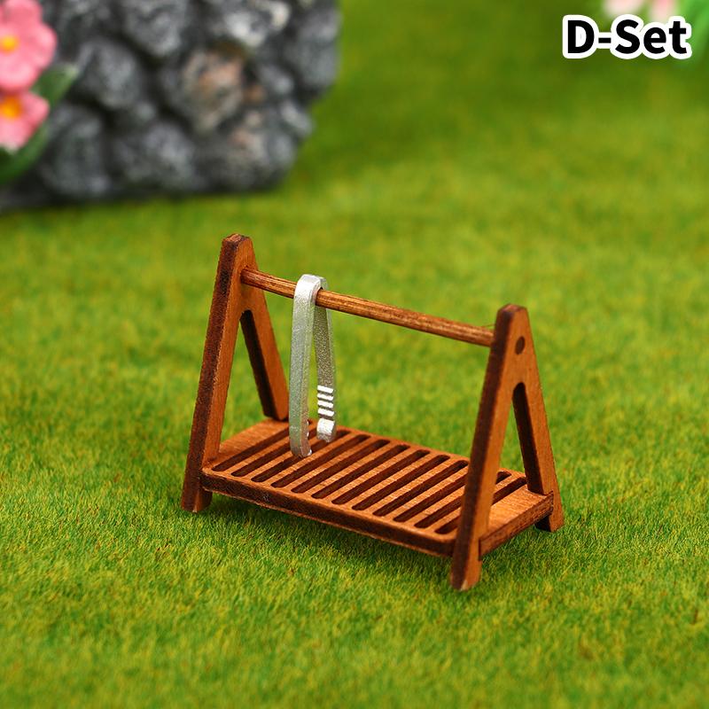 1 sett 1:12 Dukkehus Miniatyr Brødhylle Kakehylle Oppbevaringsboks/Kurv M/Bakeklemme Scenedekor Dukkehus Tilbehør