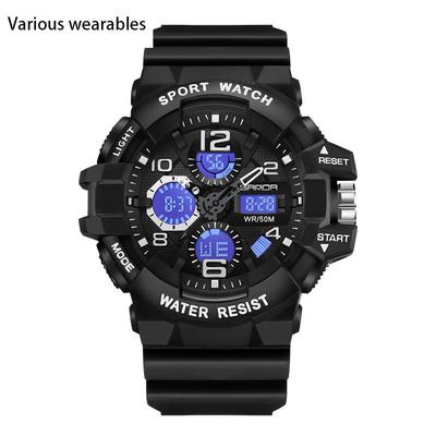 New Youth Sports Trend Korean Electronic Watch Men's Creative Personality Watch