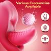 Silicone Vibrator, Nipple, Clitoris, and G-spot Stimulation Masturbator, Multi-frequency Vibration, Adult Sex Toys, Sex Toys
