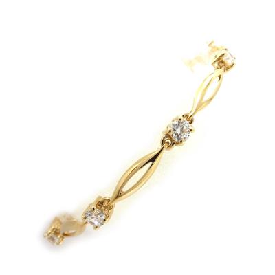 [G2462] - Gold Plated Bracelet 'Goddess'