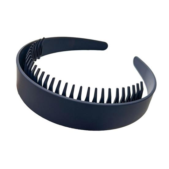 Women Headband Extra-Wide Anti-Slip Teeth Plastic Hair Hoop Strong Fixation Hairband Washing Face Hair Accessory
