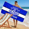 Everton FC Trykt Strandhåndkle, Stort Mykt Hurtigtørkende Håndkle for Strand Camping Svømming