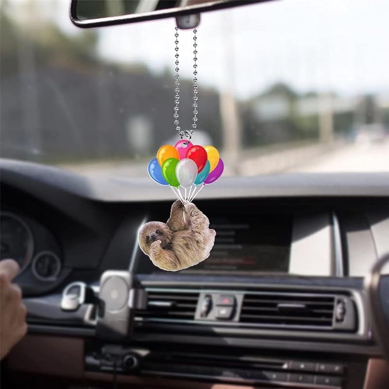 Rooster Car Hanging Ornament for Rear View Mirror, Farm Chicken Charm, Automotive Interior Pendant, Car Charm Decor, Window Wall Hangings Home