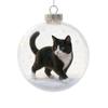 Cat Crystal Ball Ornament Cat Ornament Solid Color Ball DIY Year Creative Replacement Caps Acrylic New Christmas Pendant Ba R4Z6