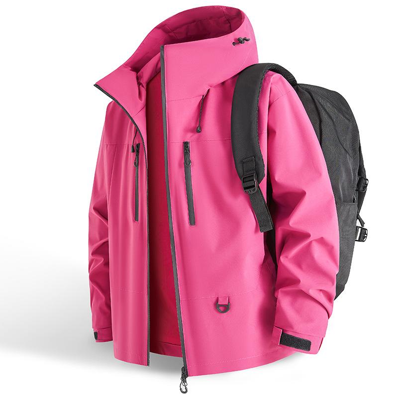 Shocksuit Couple Style Outdoor Couple Shoes Teenager Hooded Jacket Men Casual Jacket Men Single Windproof