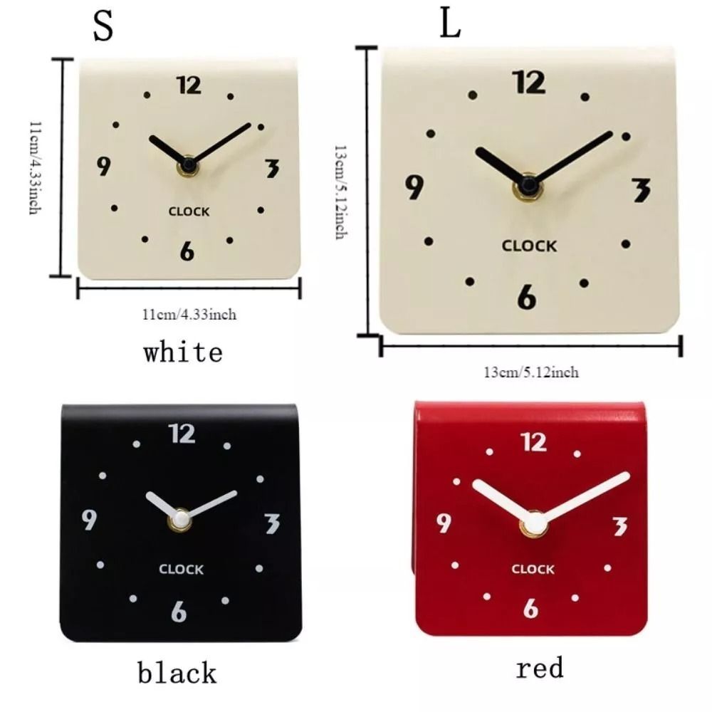 Creative Silent Desk Clock Acrylic Bedside Table Clock New Tabletop Clock