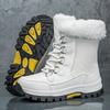 Snow boots men's new winter velvet thickened cold-proof warm lightweight women's outdoor walking versatile non-slip snow boots