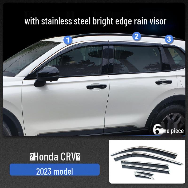 TXR Rain Visor for Honda CRV/Breeze - Window Shield & Car Decoration Accessory