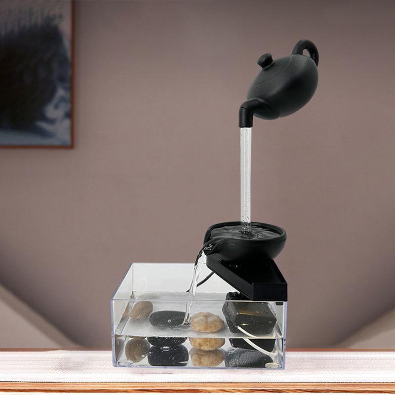 Desktop Rockery Waterfall Fountain for Home, Bedroom, or Living Room Decor