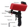 90psi Portable Gravity Sandblasting Gun Aluminium Pneumatic Sandblaster Spray Sand Removal Blasting Power Machine