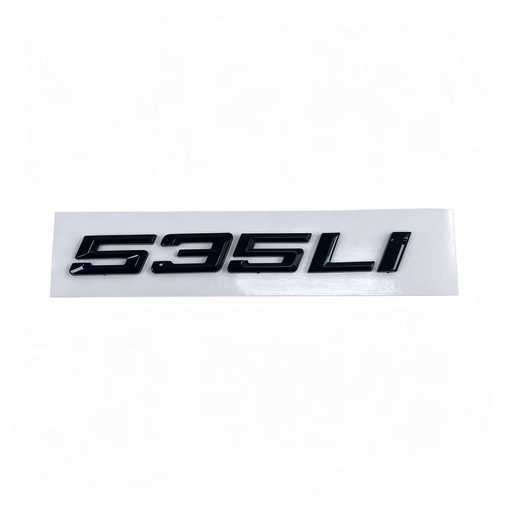 Compatible BMW 3, 5, 7 Series 320Li, 530Li, 740Li Rear Emblem Displacement Sticker.