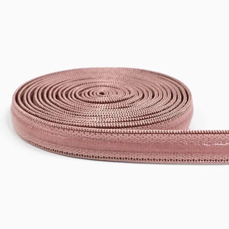 Cinta Elástica Antideslizante de 2/5/10/20M, 10mm de Estiramiento, Bandas de Goma de Silicona Elástica para Tirantes de Sujetador, Ropa Interior, Cinturones, Cintas, Accesorio de Recorte para Costura