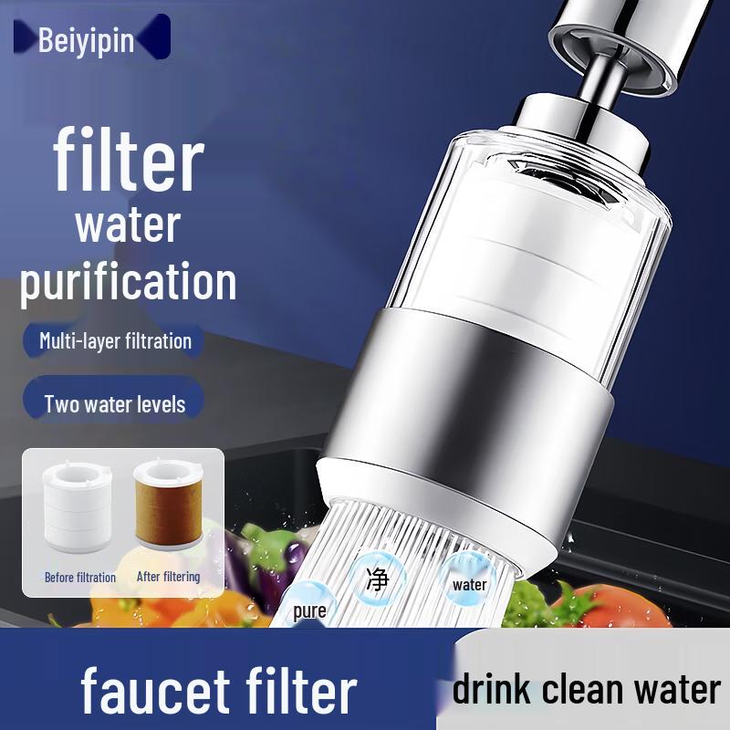 Kitchen Faucet Water Filter & Anti-Splash Extender
