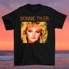 Bonnie Tyler Signature T-Shirt Short Sleeve Cotton Black Unisex S To 5XL HE1357