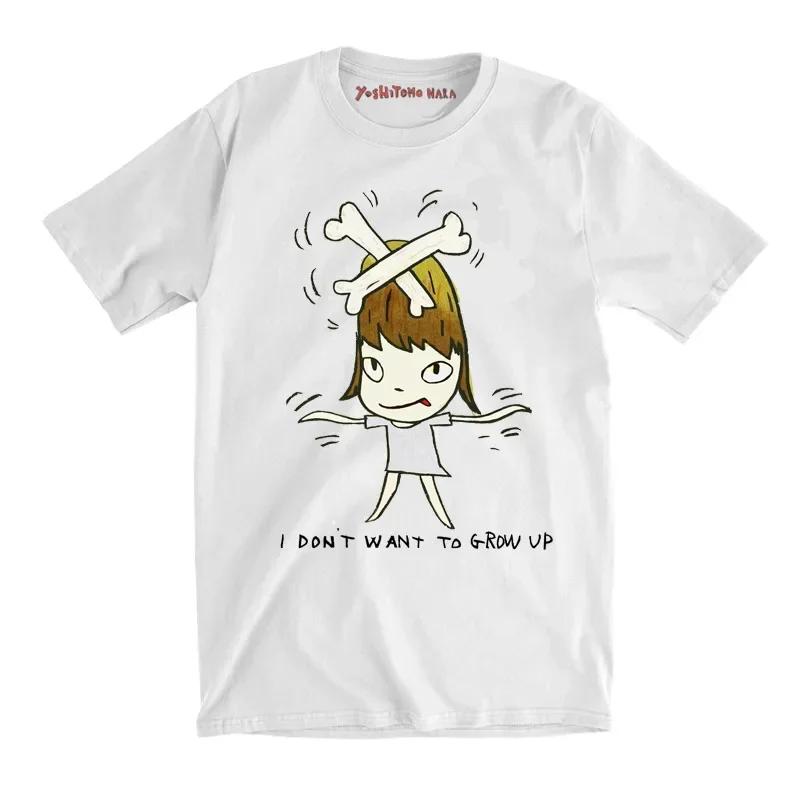 Yoshitomo Nara Guitar Summer Unisexs Tshirt Unisex T Shirt New Tees Tshirt Unisexs Hort Sleeves Free Shipping