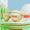 Kinder Schwimmbrille Antibeschlag Schwimmbrille Klare Sicht Gläser Schwimmbrille Unterwasserbrille für Pool Strand Tauchen