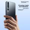 Phone Case for Xiaomi 10, Xiaomi 10 Protective Cover, Full Lens Protection, Ultra-Thin Luxury Frosted Silicone Shockproof Simple, Graphite Black