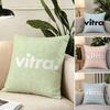 1P- Vitras Cushion Cover Fabric Soft Furnishing,Pillowcase, Cushion Cover, Sofa Pillow, Home Decoration