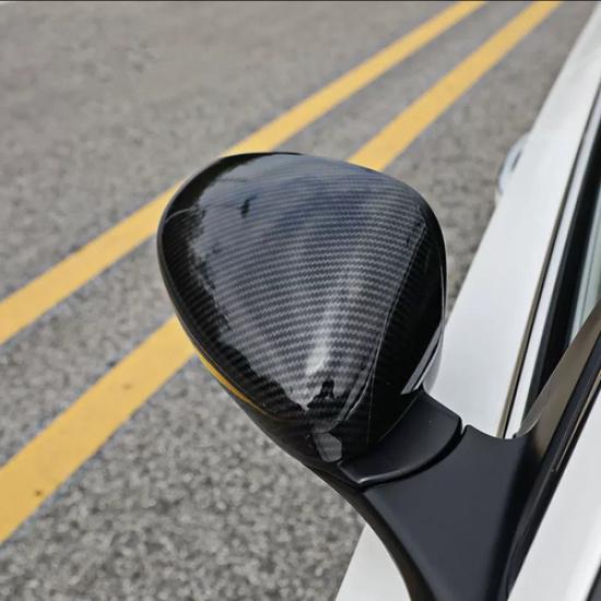 Carbon Fiber Rearview Mirror Cover Trim For Honda Accord