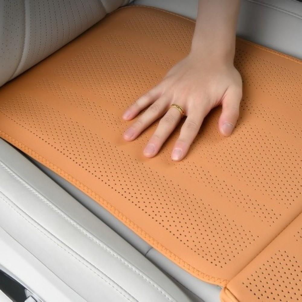 Prodyšný potah na ochranu sedadla Protiskluzová výplň podložky na nohy Univerzální polštářek na autosedačku Auto Sedadlo
