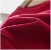 Children's Zodiac Horse Red Fleece Hoodie - Versatile Pullover for Older Kids