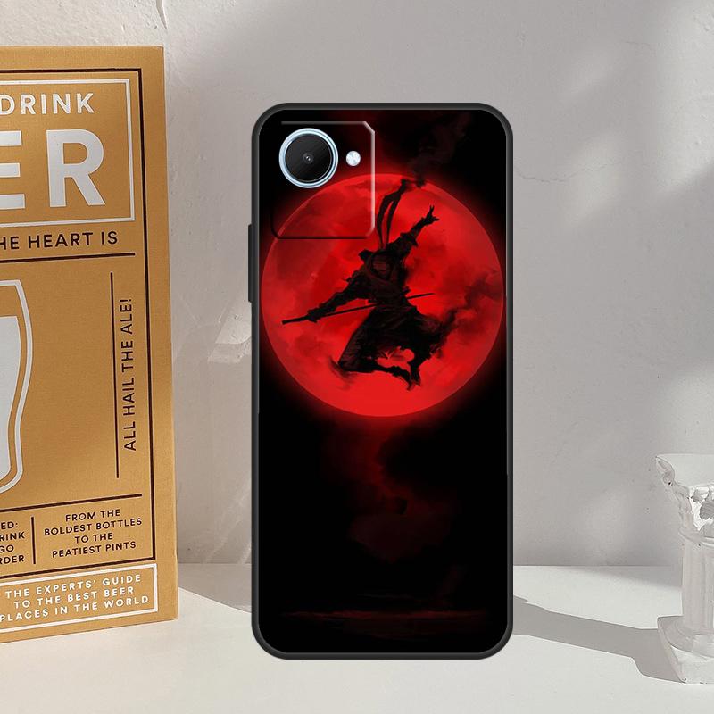 Japan Samurai Ninja Ronin For Realme 13 12 10 11 14 Pro Plus GT 6T 6 5 GT7 Pro C55 C51 C21Y C25S C75 C67 C61 C53 Case