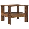 Coffee Table Reclaimed Wood Look 57 X 55 X 45 Cm Engineered Wood