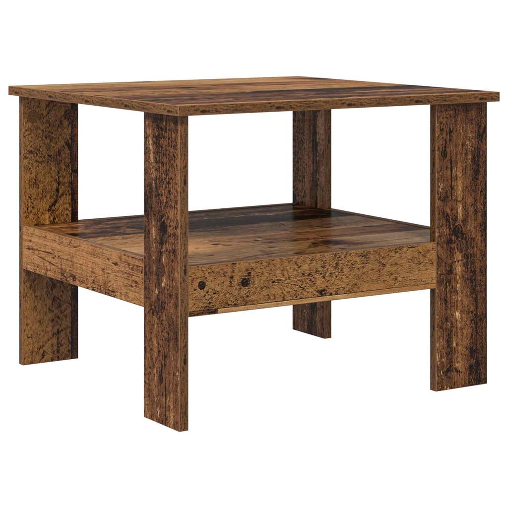 Coffee Table Reclaimed Wood Look 57 x 55 x 45 cm Engineered Wood