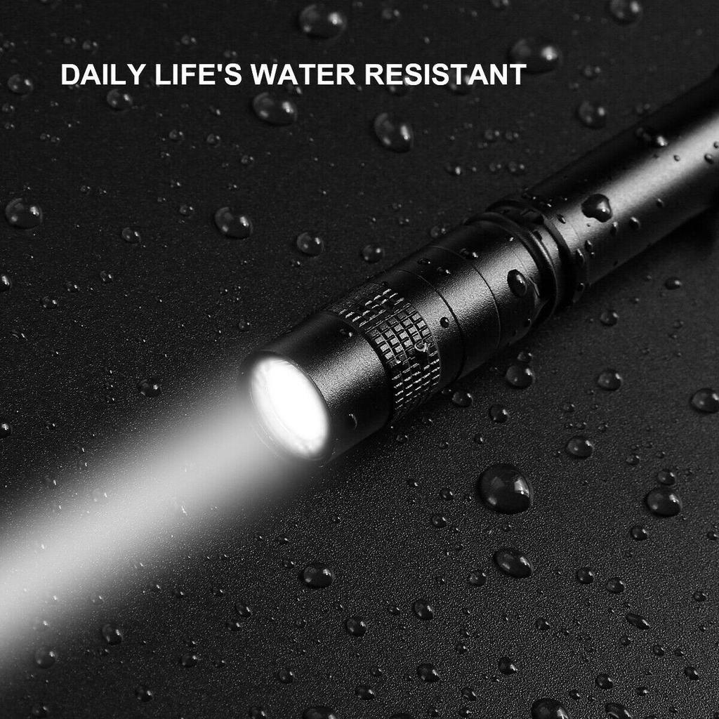 LED Mini Flashlight Waterproof Miniature Pocket Flashlight for Camping, Outdoor Work, Emergency, Home Emergency, Maintenance