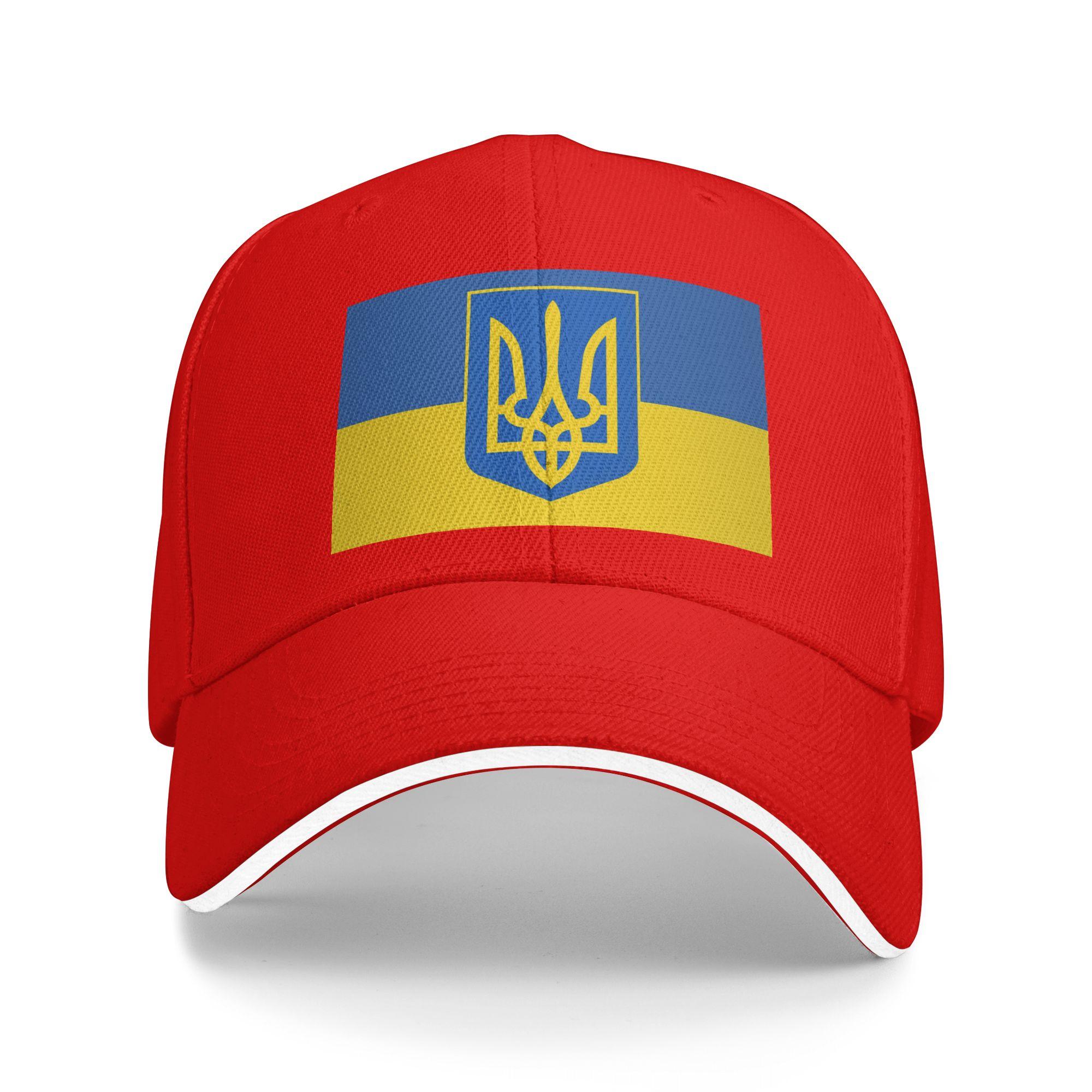 Ukraine Flag Women Unisex Baseball Cap Casual Outdoor Cap Fashion Sunscreen Sunshade Summer Adjustable Hat One Size