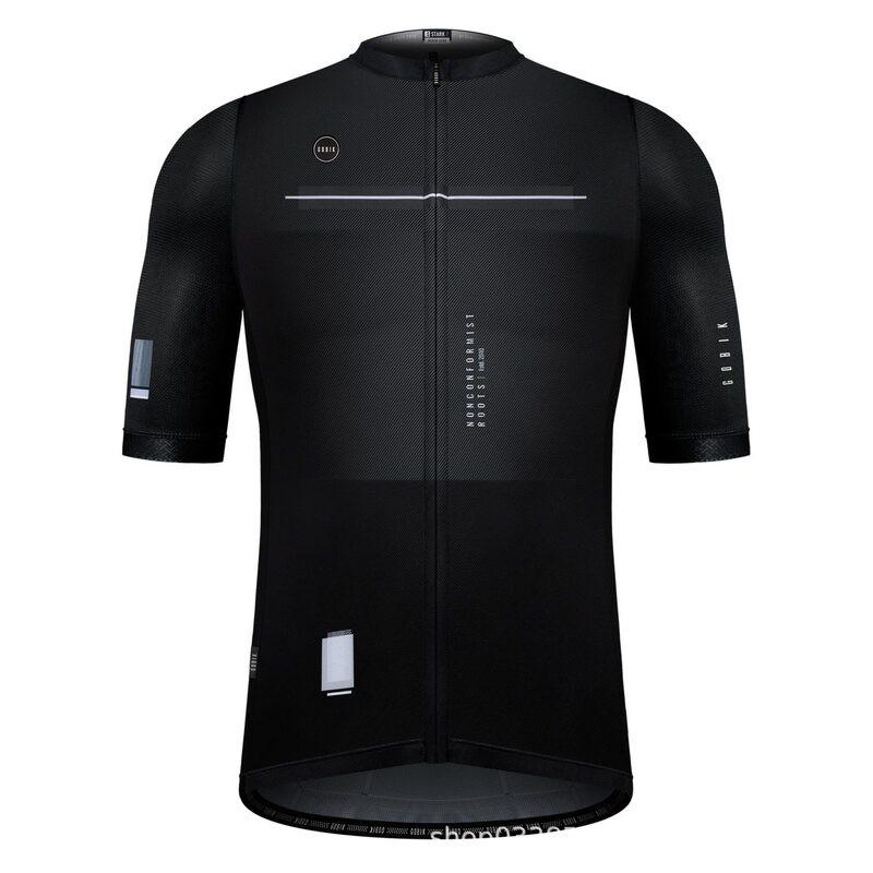 GOBIK Mens Cycling Jersey Short Sleeve Breathable Road Bike Shirt Ride