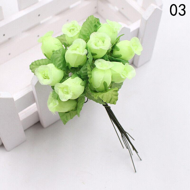 

12 головок підробленого букета троянд. Штучні квіти. Весільний сад. Домашній декор. Ремесла зелений