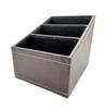 Ansimple Storage Box, Storage Case, Desktop Storage Rack for Stationery, Remote Controls, Smartphones, and Small Items, Organizer Box with PU
