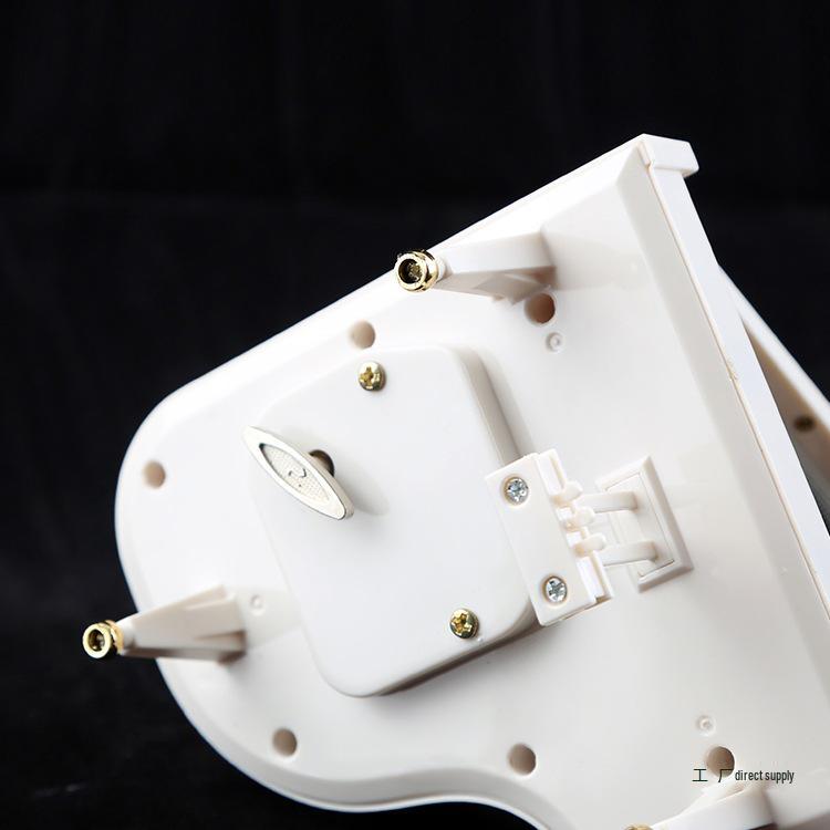 White Ballet Dancing Girl Grand Piano Music Box - Cute Birthday Ornament