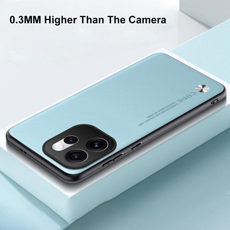 Luxury PU Leather Case For OPPO Reno 15 Pro 5G Back Cover TPU Silicone Shockproof Full Protection Phone Case For OPPO Reno15 Pro