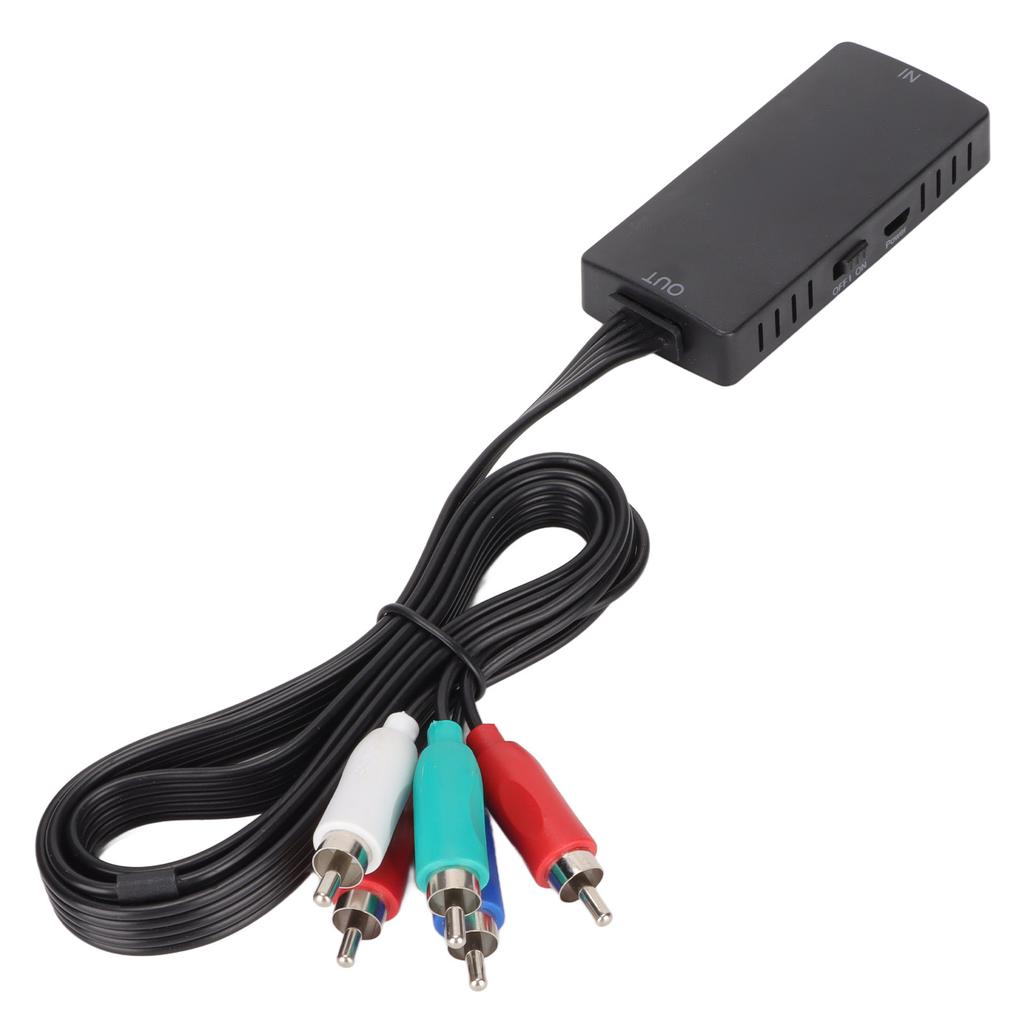 HD Multimedia Interface to Component Converter 1080P High Accuracy Plug and Play Converter for DVD and PC