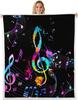 GUOYU Blanket Peach Blossom Throw Blanket Red Sun Fleece Blanket Pink and Teal Mountain Bed Blanket for Couch or Bed Japanese Style