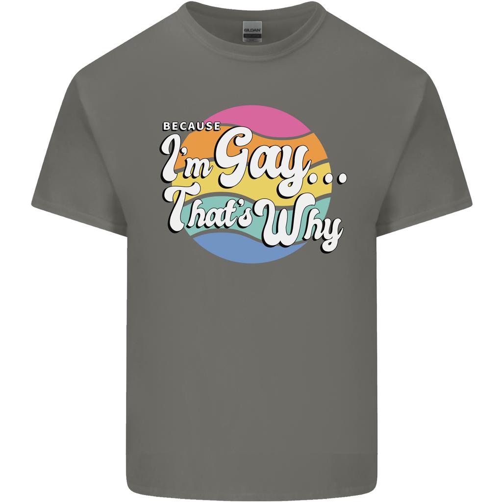 Proud To Be Gay LGBT Pride Awareness Unisexs Light Cotton TShirt