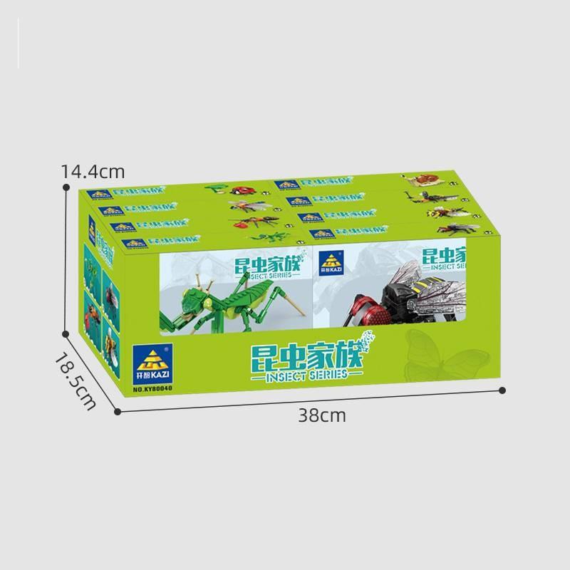 

Kid Insect Series Diy Construction Blocks With Dragonflies Ladybugs Learning For