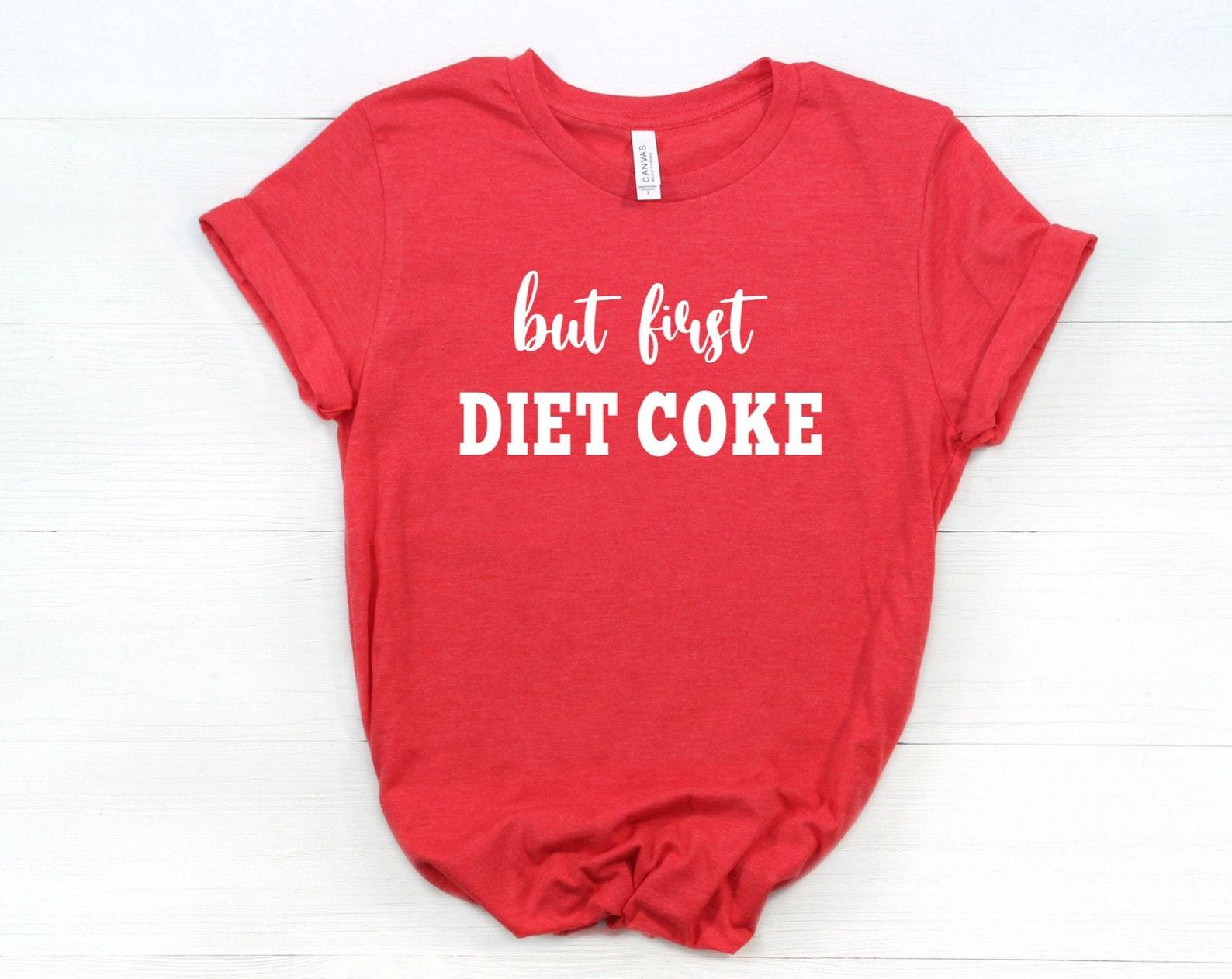 But First Diet Coke Graphic Tee S