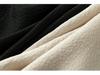 Elegant Women's Jacquard Silk Blouse - Long Sleeve Solid Mulberry Silk Top for Spring 2026