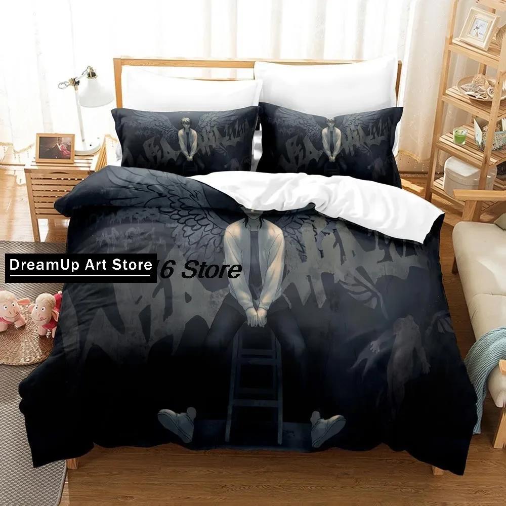 Tokyo Avenger Bedding Set Single Twin Full Queen King Size Bed Set Aldult Kid Bedroom Duvetcover Sets 3D Anime Bed Sheet Set