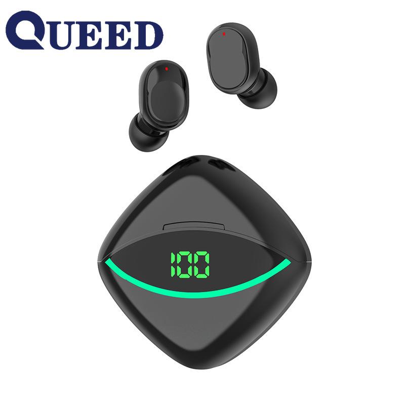 Auriculares Deportivos Digitales Bluetooth Inalámbricos Mini Binaurales