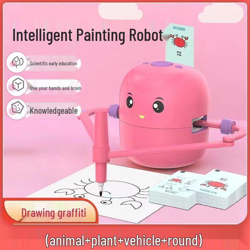 Playful Rabbit AI Robot: Smart Early Education and Drawing Machine for Kids