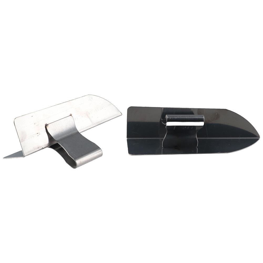 2 Pcs 90° Right Angle Corner Trowel Stainless Steel Sheetrock Tools  for Mudding Drywall