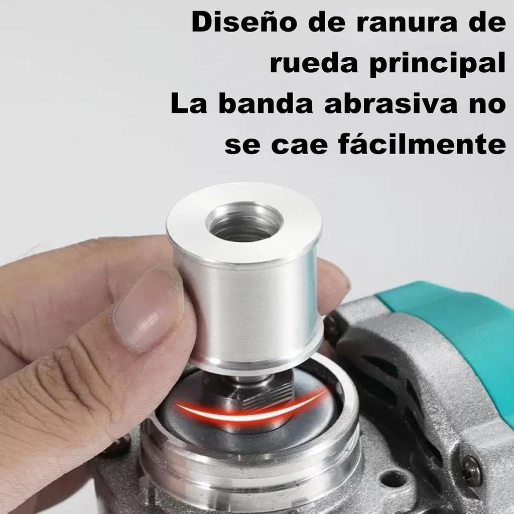 Angle Grinder Conversion Tool, Grinder Tool Modified To Belt Sander Polisher Attachment for 100 125