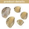 Shell Claw Clip,2 Pcs Metal Seashell Hair Clip Hair Accessories for Women and Girls,Fashion Hair Claw Suitable for Most Hairstyles,Such As Thick and
