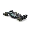 Bburago 1:64 Mercedes-AMG 2025 F1 W16 #63 George Russell #12 Kimi Antonelli Alloy Car Model Collectible Toys Latest Model