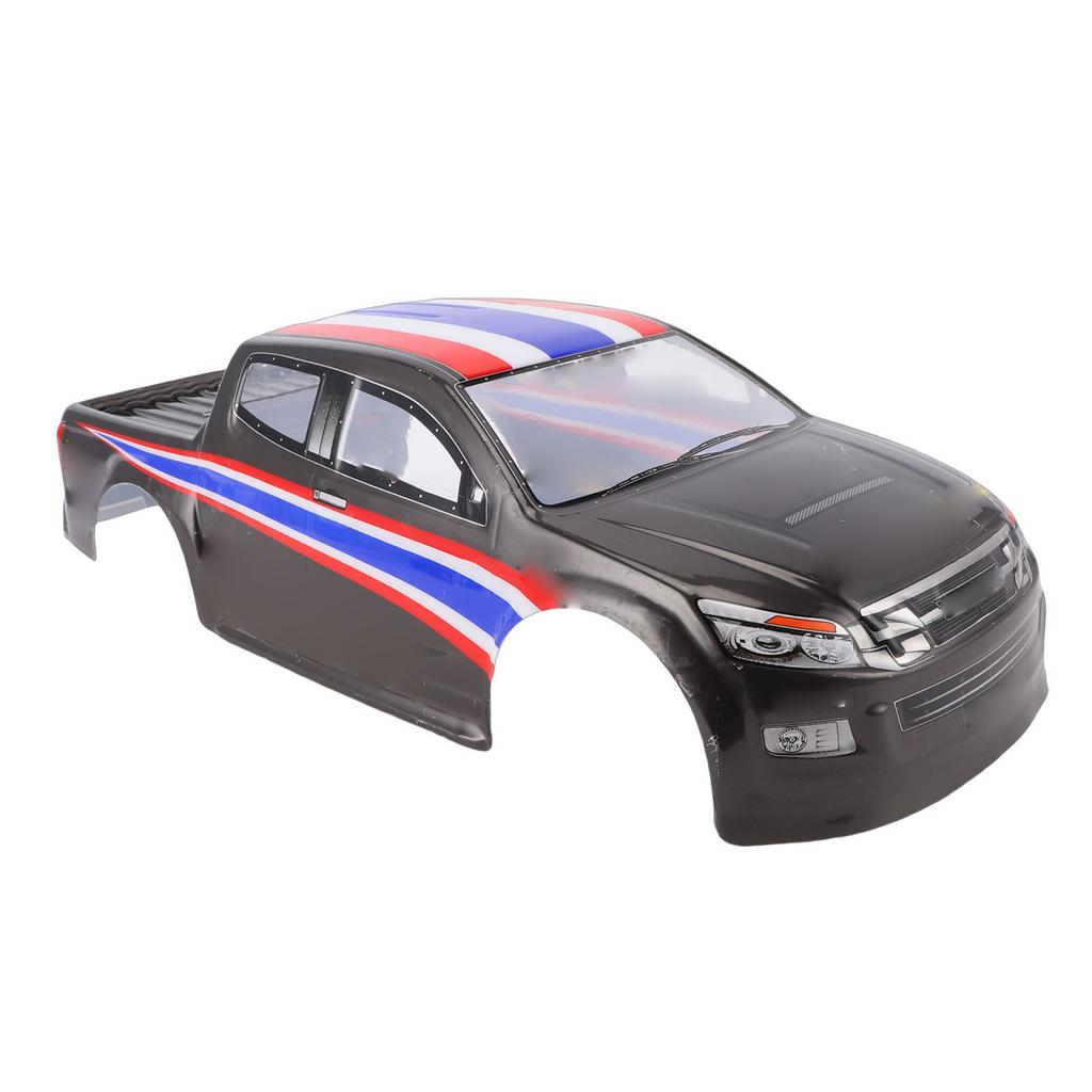 1 10 Scale RC Car Body Shell Accessory Spare Parts Remote Control Truck Body Shell for 26cm Wheelbase Coloured Flag