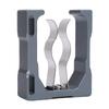 Magnetic Golfing Cart Clip 3 Fixing Methods Anti Slip Multifunctional Holder for Beach Chairs Fishing Rods Gray Blue